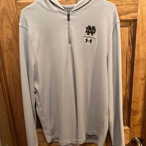 Under armour Notre dame pullover hooded xxl
